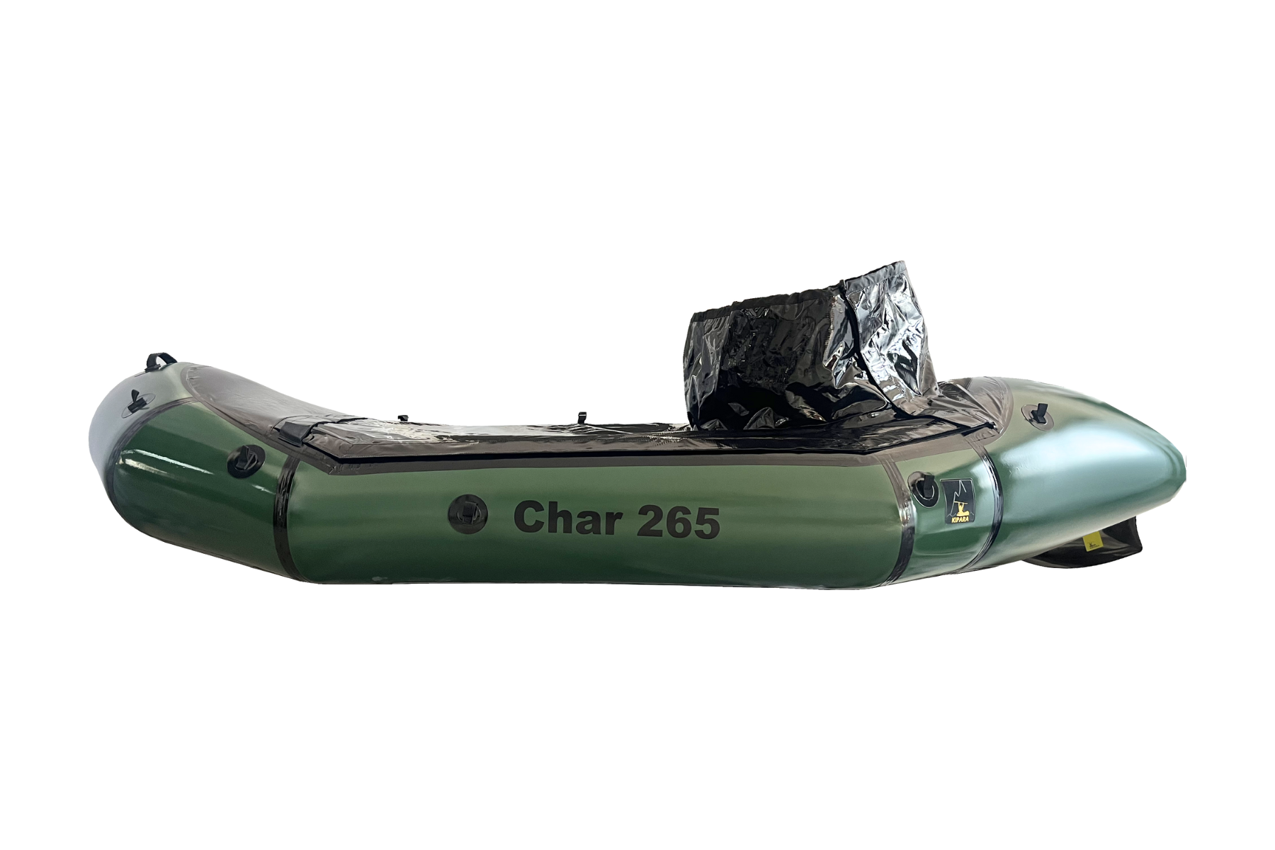 Kipara Char 265, army green, "roll to the side" trekk - Bilde 6