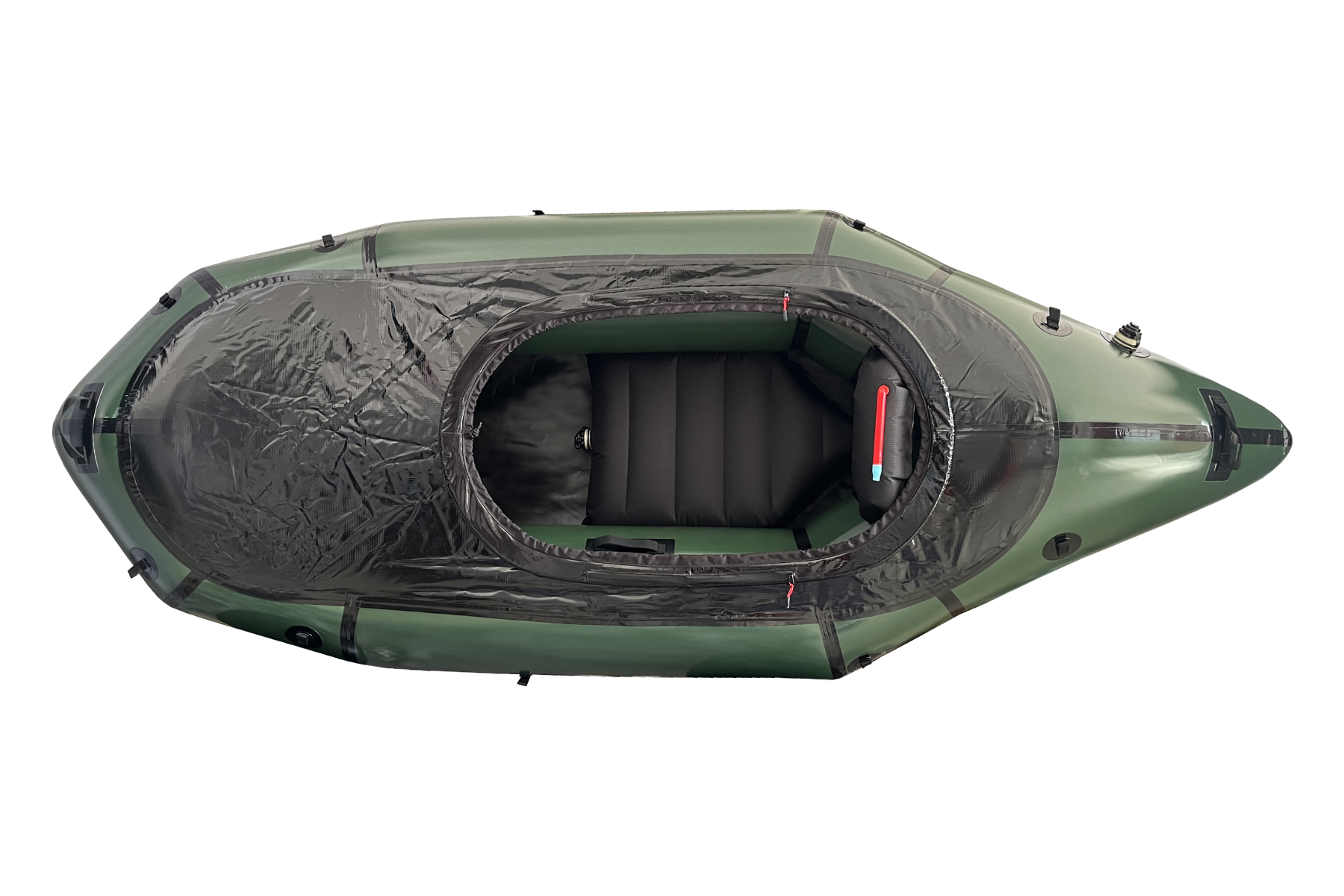 Pakketilbud: Char 245 Medium, fast trekk, Army green - Bilde 3