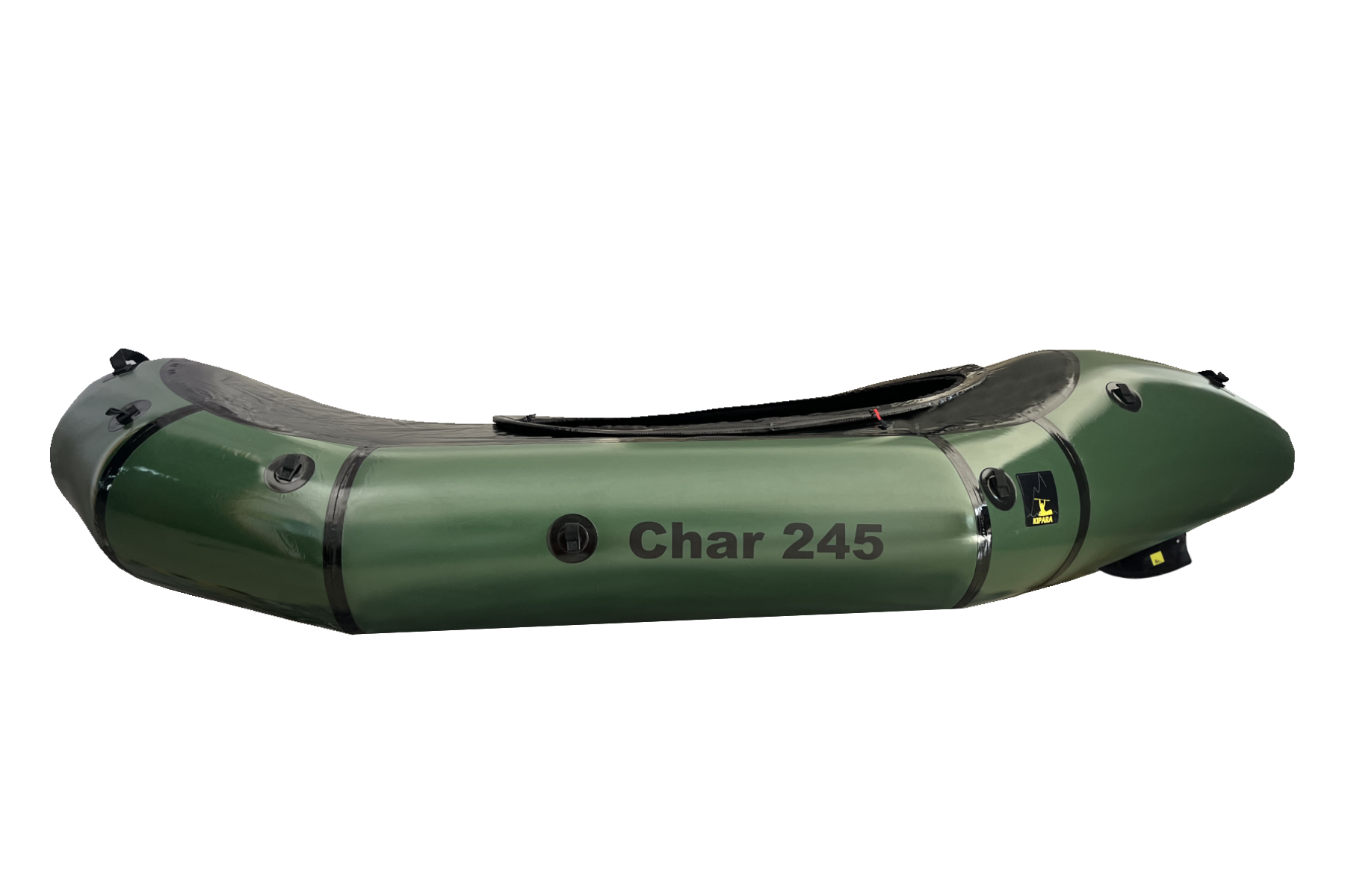 Pakketilbud: Char 245 Medium, fast trekk, Army green - Bilde 2