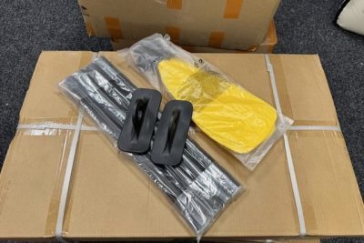Roddårar för packraft med hållare
